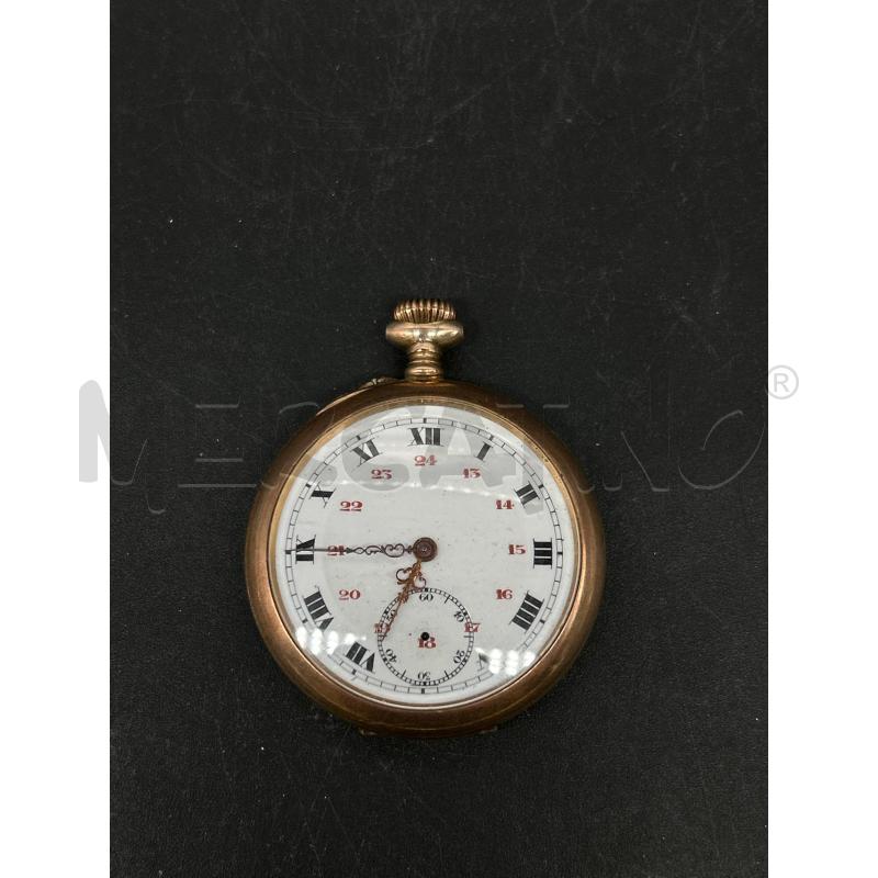 OROLOGIO CIPOLLA CARICA MANUALE MGBM MECCANISMO FUNZIONANTE DA UOMO MANCA KANCETTA | Mercatino dell'Usato Burolo 1
