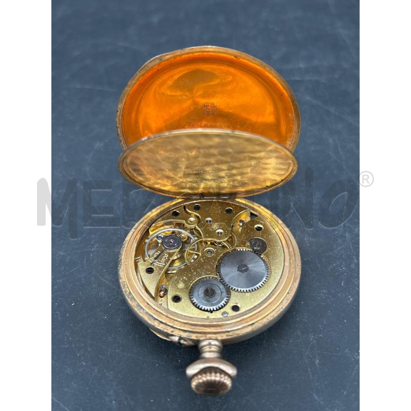 OROLOGIO CIPOLLA CARICA MANUALE MGBM MECCANISMO FUNZIONANTE DA UOMO MANCA KANCETTA | Mercatino dell'Usato Burolo 3