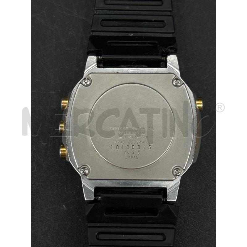 OROLOGIO CITIZEN ANAL DIGITALE CINTURINO GOMMA | Mercatino dell'Usato Burolo 4