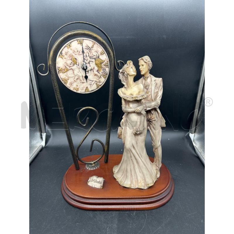 OROLOGIO CON STATUINA COPPIA DEL CECCHIO DA SISTEMARE | Mercatino dell'Usato Burolo 1