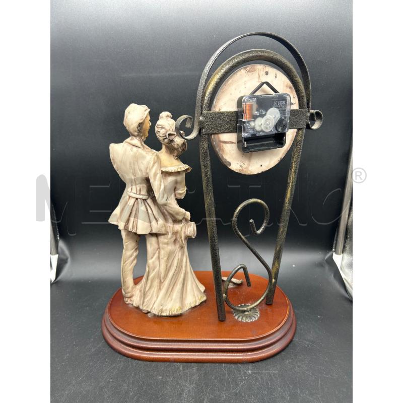 OROLOGIO CON STATUINA COPPIA DEL CECCHIO DA SISTEMARE | Mercatino dell'Usato Burolo 2