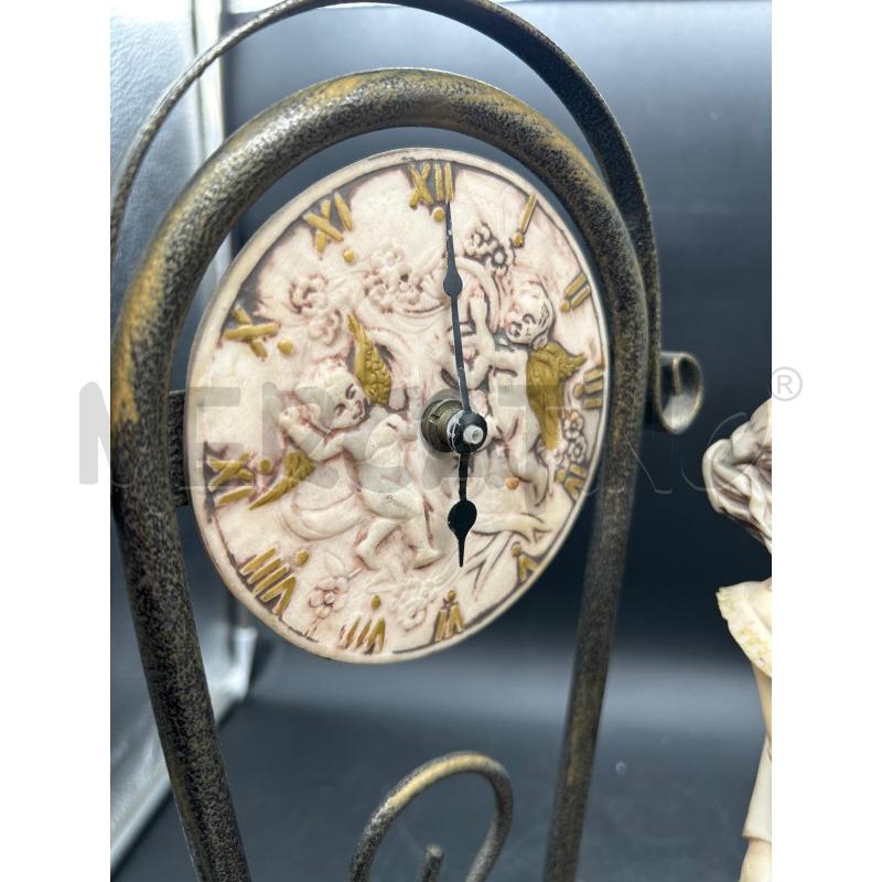 OROLOGIO CON STATUINA COPPIA DEL CECCHIO DA SISTEMARE | Mercatino dell'Usato Burolo 4