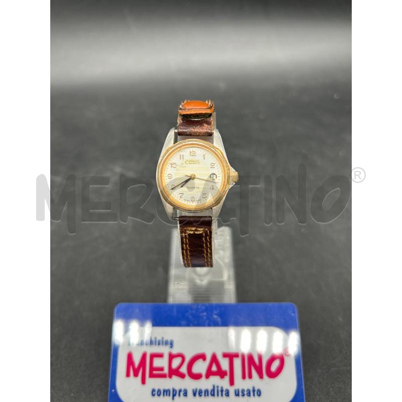 OROLOGIO CORICA CINTURINO PELLE MARRONE | Mercatino dell'Usato Burolo 1