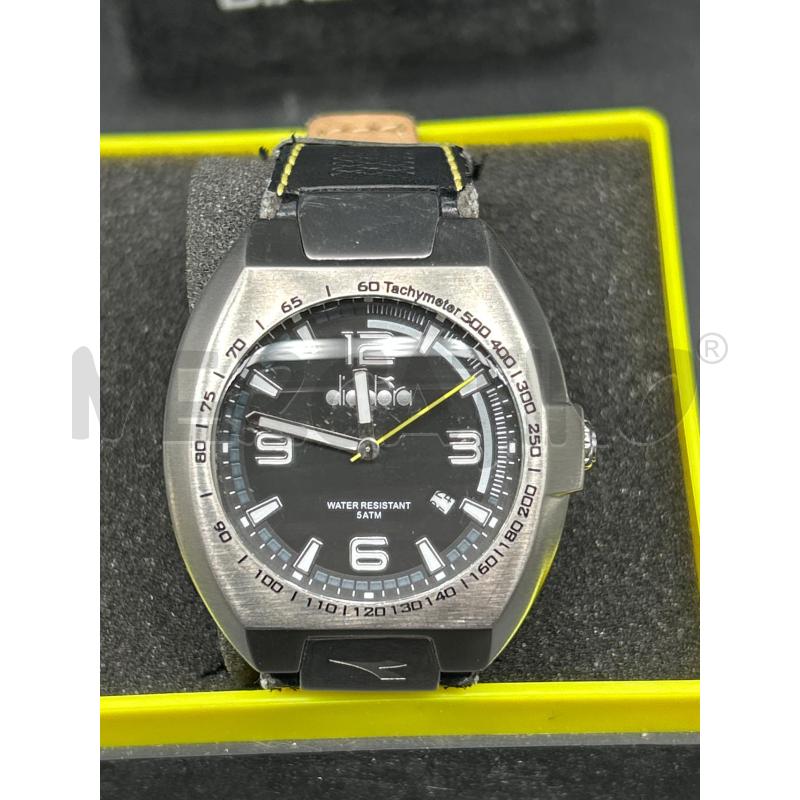 OROLOGIO DIADORA CINTURINO PELLE NERA | Mercatino dell'Usato Burolo 2