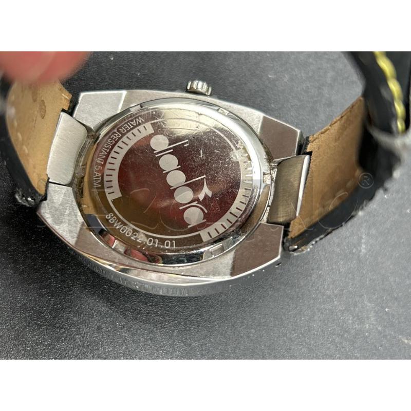 OROLOGIO DIADORA CINTURINO PELLE NERA | Mercatino dell'Usato Burolo 3