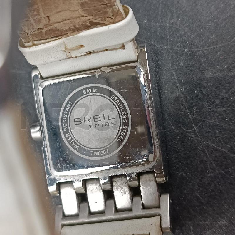 OROLOGIO DONNA BREIL CON BRILLANTINI CINTURINO BIANCO | Mercatino dell'Usato Burolo 5