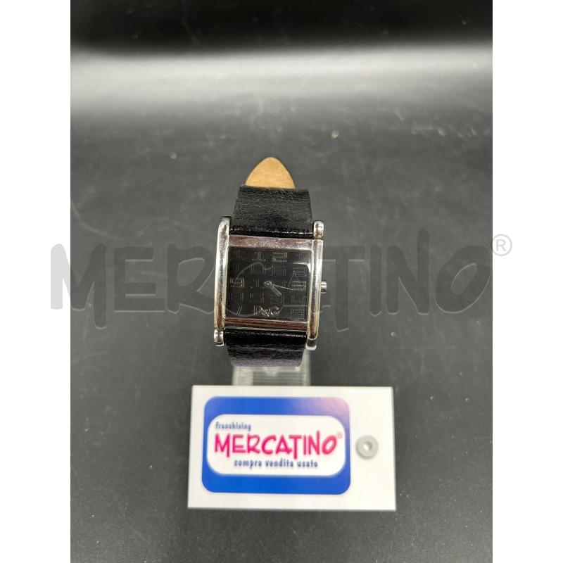 OROLOGIO D&G NERO  | Mercatino dell'Usato Burolo 1
