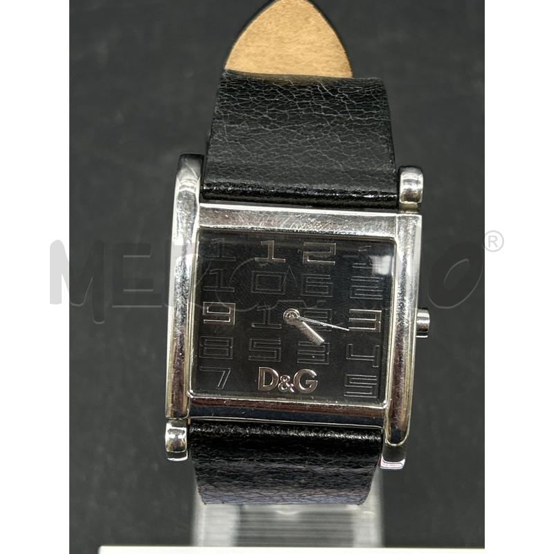 OROLOGIO D&G NERO  | Mercatino dell'Usato Burolo 2