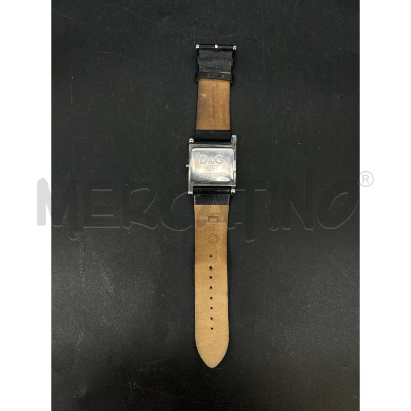 OROLOGIO D&G NERO  | Mercatino dell'Usato Burolo 5