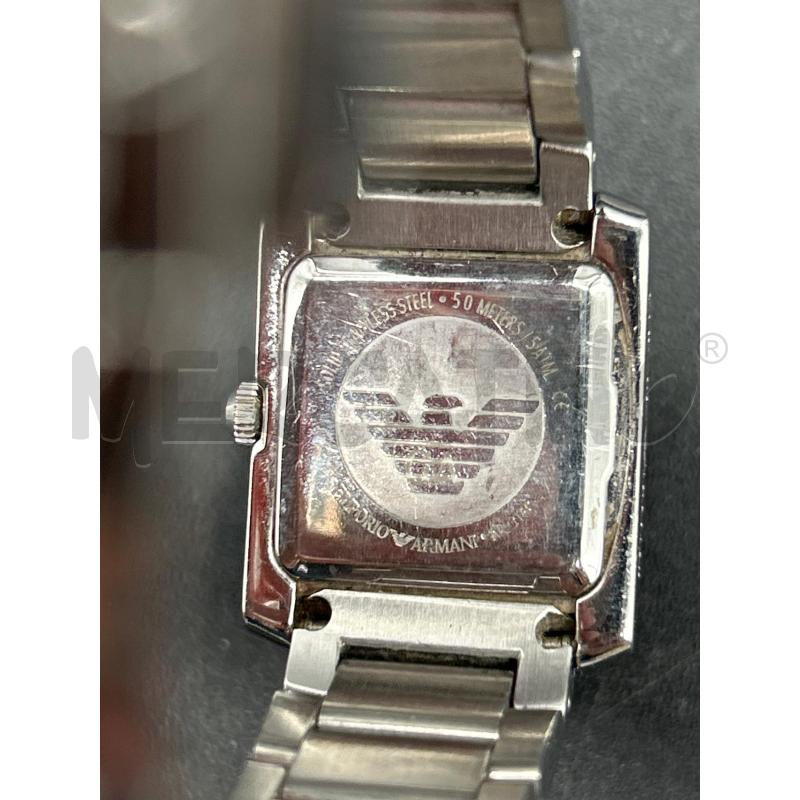 OROLOGIO EMPORIO ARMANI ACCIAIO | Mercatino dell'Usato Burolo 4