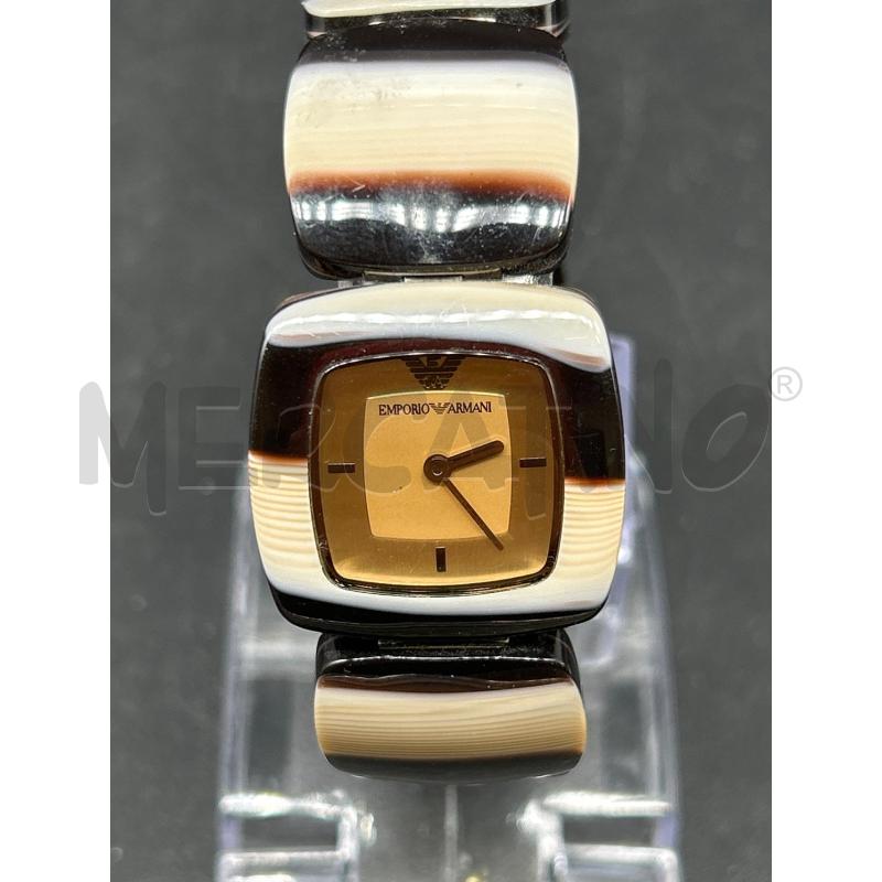 OROLOGIO EMPORIO ARMANI CHAMPAGNE ACRYLIC | Mercatino dell'Usato Burolo 2