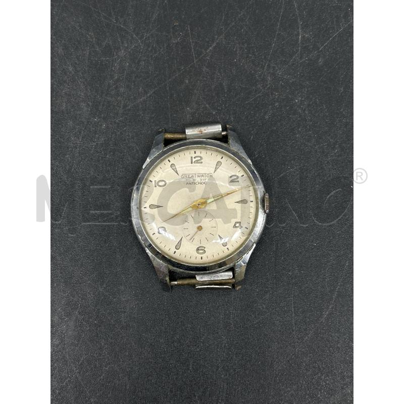 OROLOGIO GREAT WATCH CARICA MANUALE | Mercatino dell'Usato Burolo 1