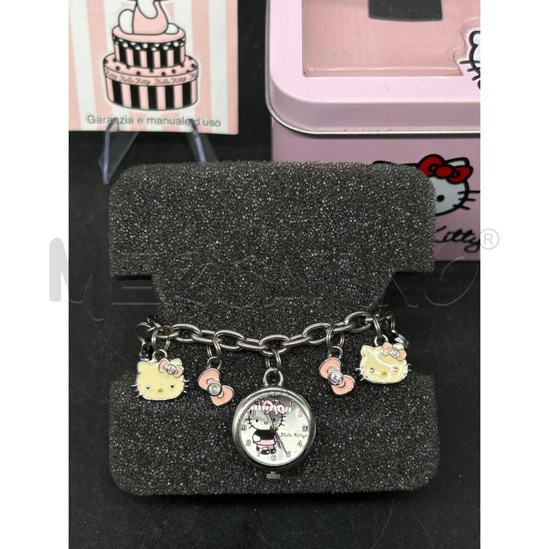 OROLOGIO HELLO KITTY A BRACCIALE CON SCATOLA | Mercatino dell'Usato Burolo 2