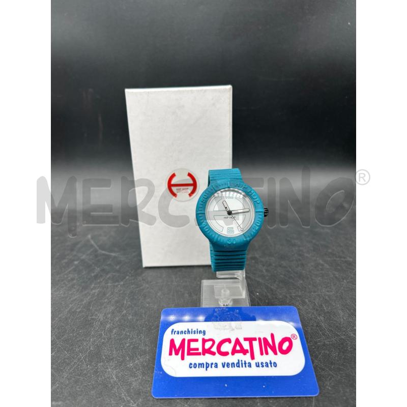 OROLOGIO HIP HOP AZZURRO UNISEX + SCATOLA | Mercatino dell'Usato Burolo 1