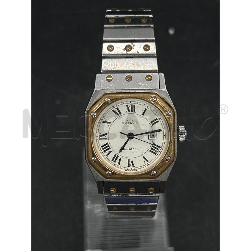 OROLOGIO H GERVIN ACCIAIO | Mercatino dell'Usato Burolo 2