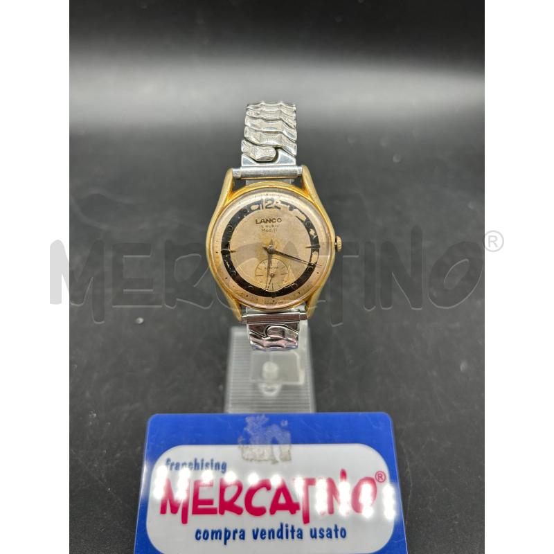 OROLOGIO LANCO 15 RUBIS MOD 11 FUNZIONANTE  | Mercatino dell'Usato Burolo 1