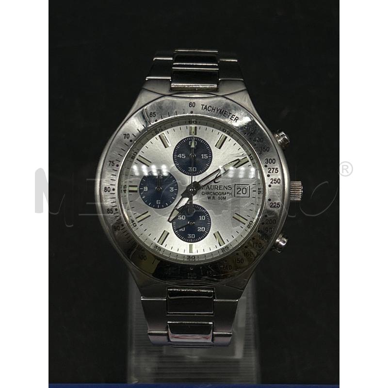 OROLOGIO LAURENZ CARICA MANUALE ACCIAIO | Mercatino dell'Usato Burolo 2