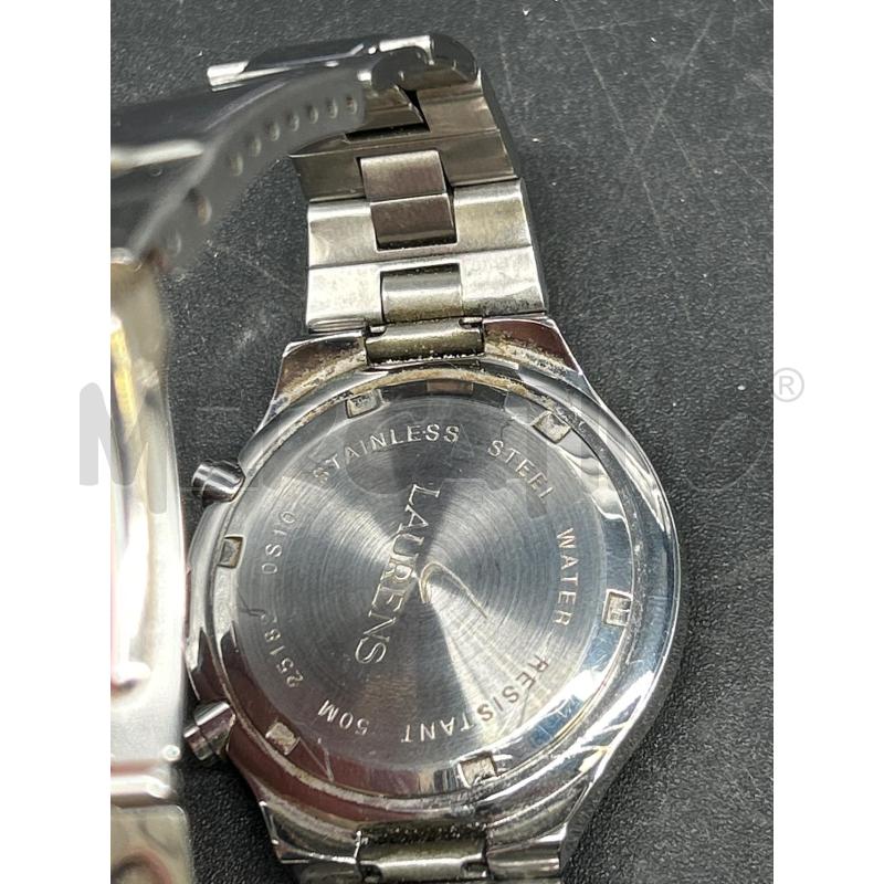 OROLOGIO LAURENZ CARICA MANUALE ACCIAIO | Mercatino dell'Usato Burolo 4