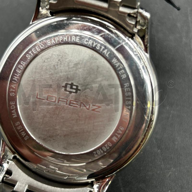 OROLOGIO LORENZ ACCIAIO | Mercatino dell'Usato Burolo 3