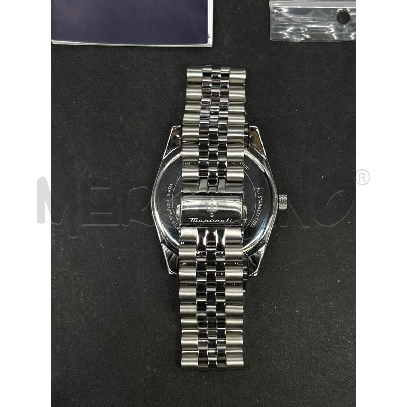 OROLOGIO MASERATI ACCIAIO CON SCATOLA  | Mercatino dell'Usato Burolo 3