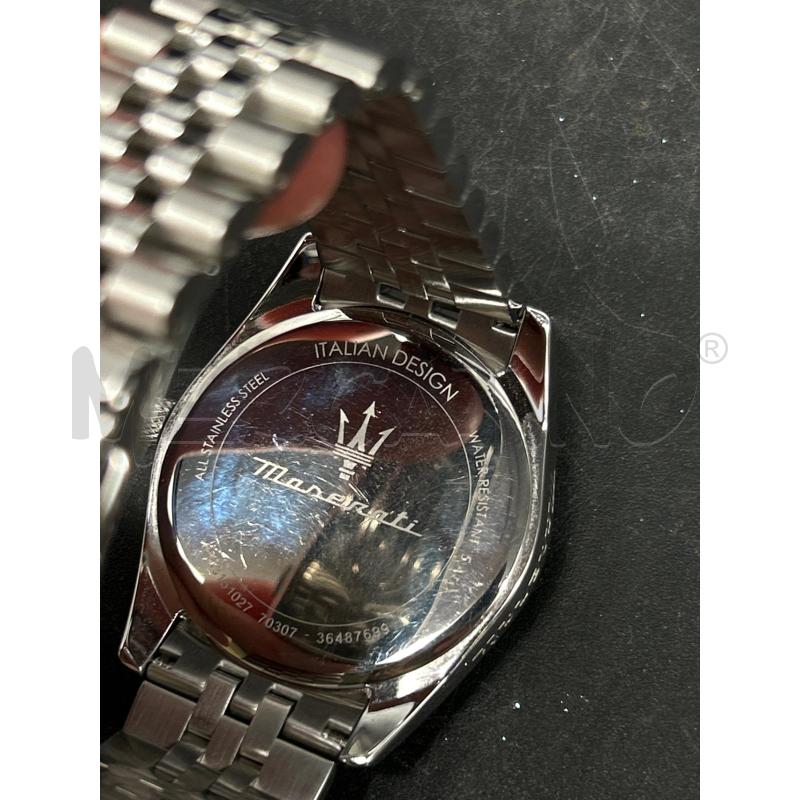 OROLOGIO MASERATI ACCIAIO CON SCATOLA  | Mercatino dell'Usato Burolo 4
