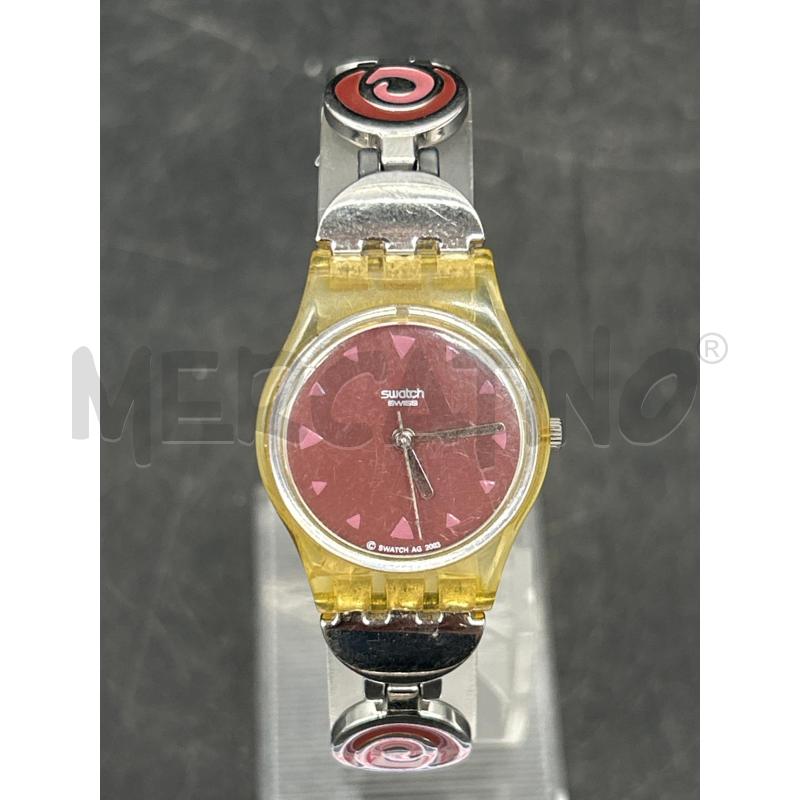 OROLOGIO SWACH DONNA QUADRANTE ROSA 2003 | Mercatino dell'Usato Burolo 3