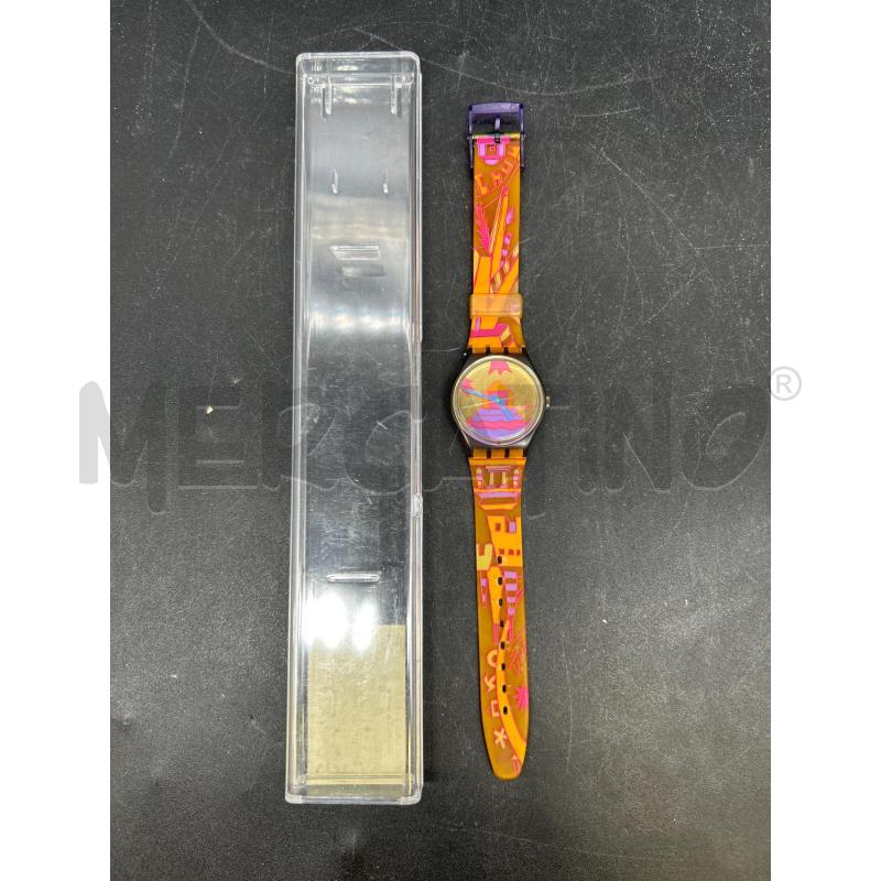 OROLOGIO SWATCH ARANCIONE | Mercatino dell'Usato Burolo 1