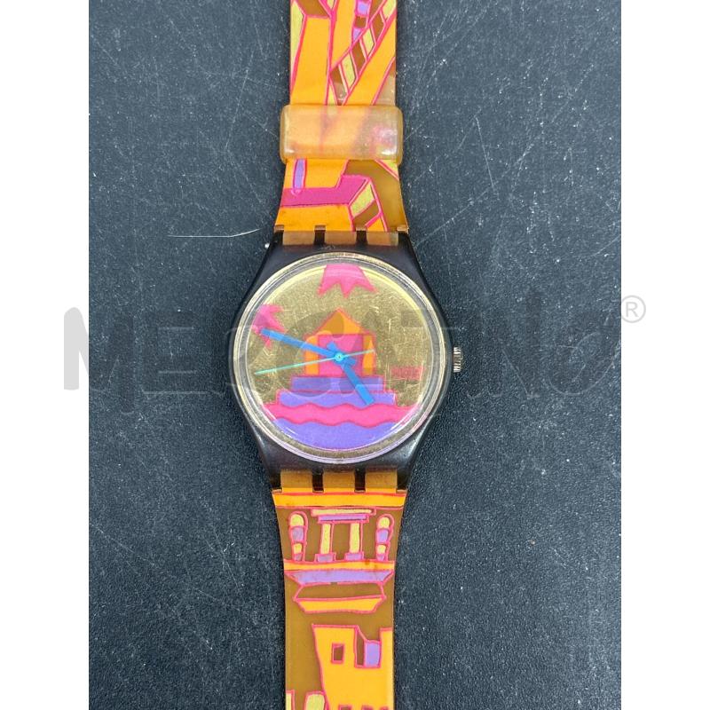 OROLOGIO SWATCH ARANCIONE | Mercatino dell'Usato Burolo 2