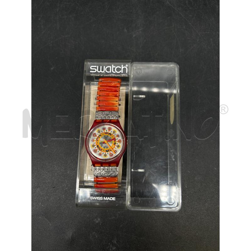 OROLOGIO SWATCH ARANCIONE | Mercatino dell'Usato Burolo 1