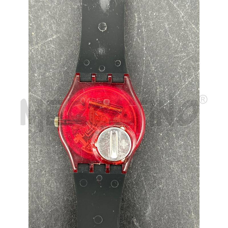 OROLOGIO SWATCH CINTURINO ROSSO VERDE | Mercatino dell'Usato Burolo 4