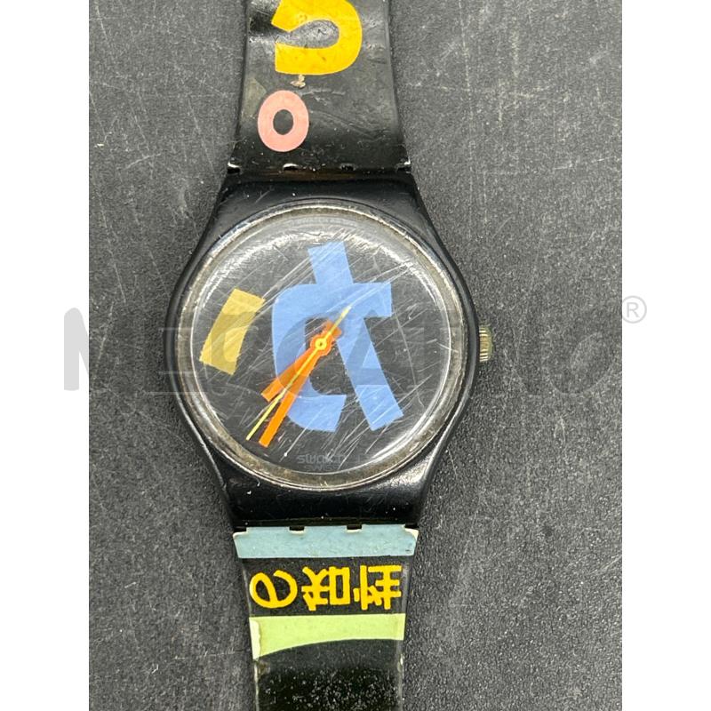 OROLOGIO SWATCH GENT HARAJUKU 1989 | Mercatino dell'Usato Burolo 2