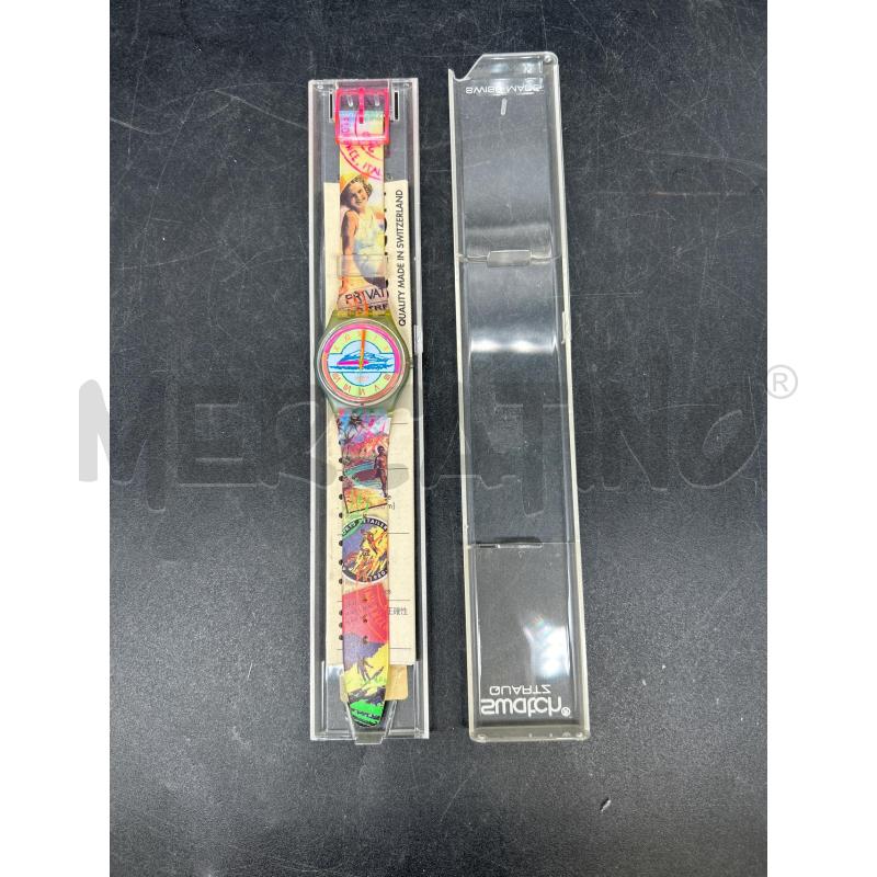 OROLOGIO SWATCH POSTCARD + SCATOLA | Mercatino dell'Usato Burolo 1