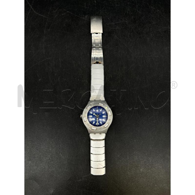 OROLOGIO SWATCH QUADRANTE BLU REVISIONARE | Mercatino dell'Usato Burolo 1