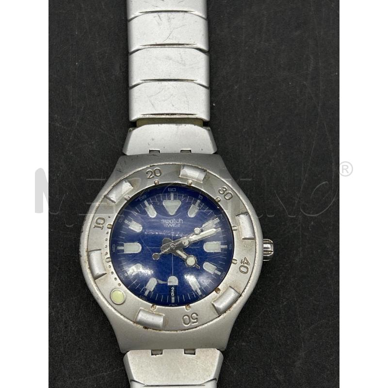 OROLOGIO SWATCH QUADRANTE BLU REVISIONARE | Mercatino dell'Usato Burolo 2