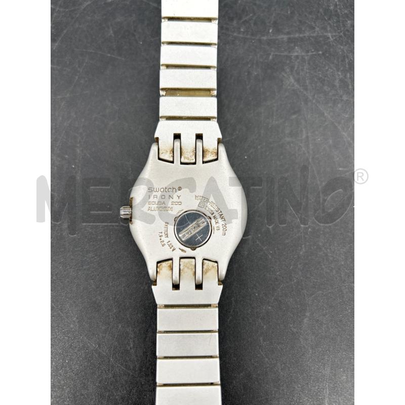 OROLOGIO SWATCH QUADRANTE BLU REVISIONARE | Mercatino dell'Usato Burolo 4