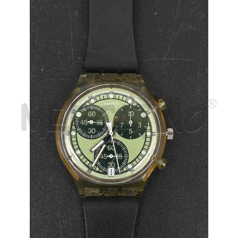OROLOGIO SWATCH QUADRANTE VERDE | Mercatino dell'Usato Burolo 2