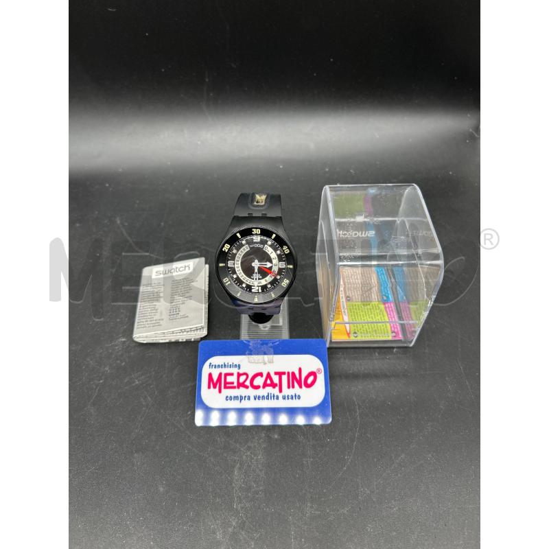 OROLOGIO SWATCH SCUBA 200M + SCATOLA | Mercatino dell'Usato Burolo 1