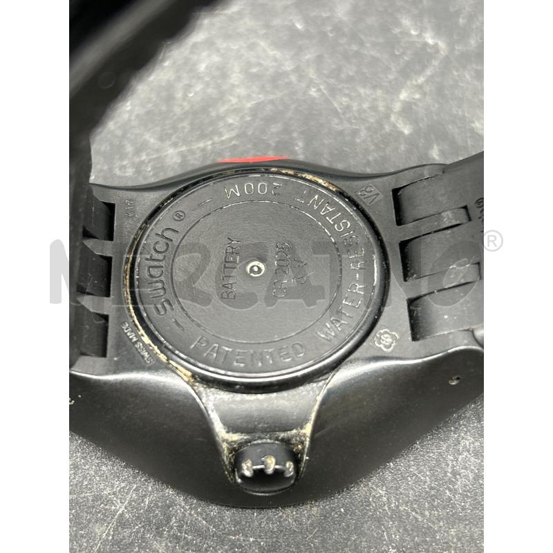 OROLOGIO SWATCH SCUBA 200M + SCATOLA | Mercatino dell'Usato Burolo 4