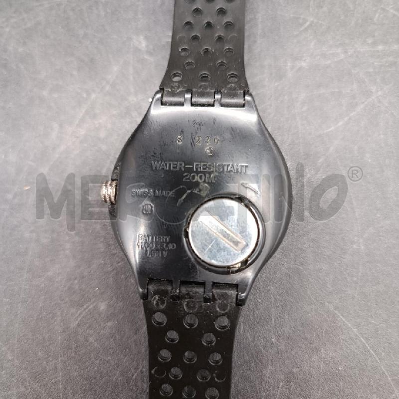 OROLOGIO SWATCH SCUBA 200 NERO | Mercatino dell'Usato Burolo 3