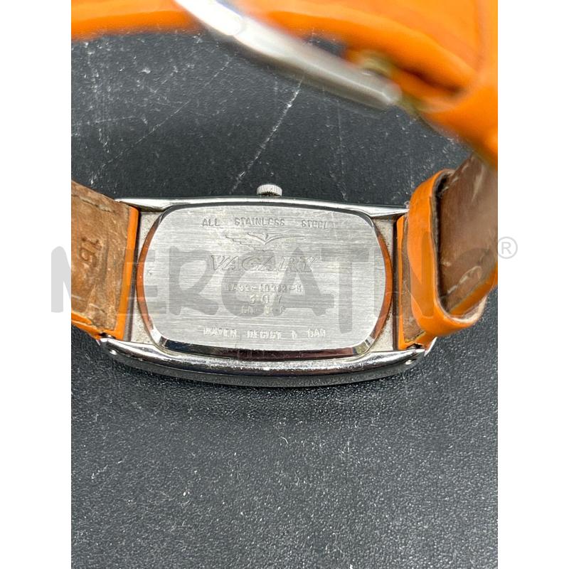 OROLOGIO VAGARY CINTURINO ARANCIONE | Mercatino dell'Usato Burolo 3