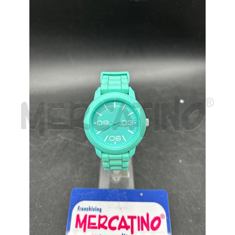 OROLOGIO VERDE ACQUA Q E Q | Mercatino dell'Usato Burolo 1