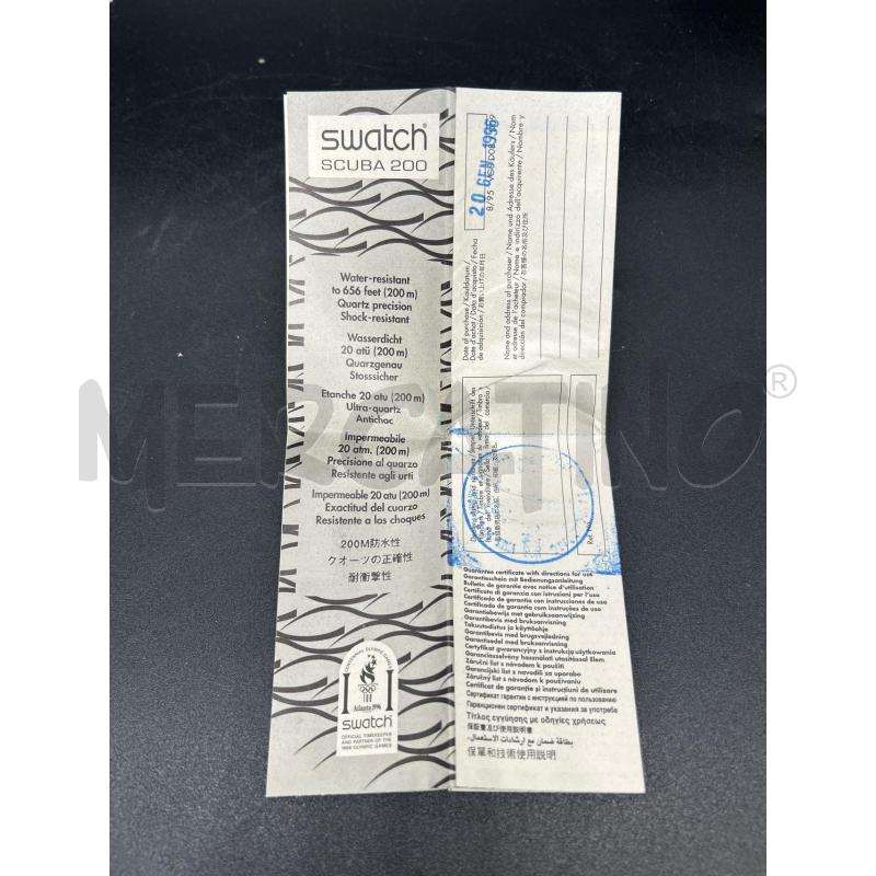 OROLOGIO WATCH QUADRO BLU CINTURINO METALLO | Mercatino dell'Usato Burolo 5