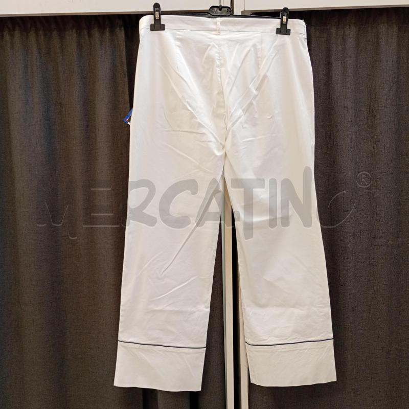 PANTALONE CLASSICO MAXMARA BIANCO | Mercatino dell'Usato Burolo 3