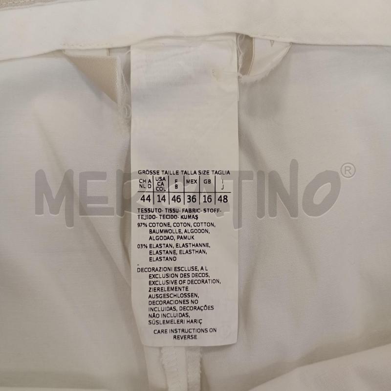 PANTALONE CLASSICO MAXMARA BIANCO | Mercatino dell'Usato Burolo 4