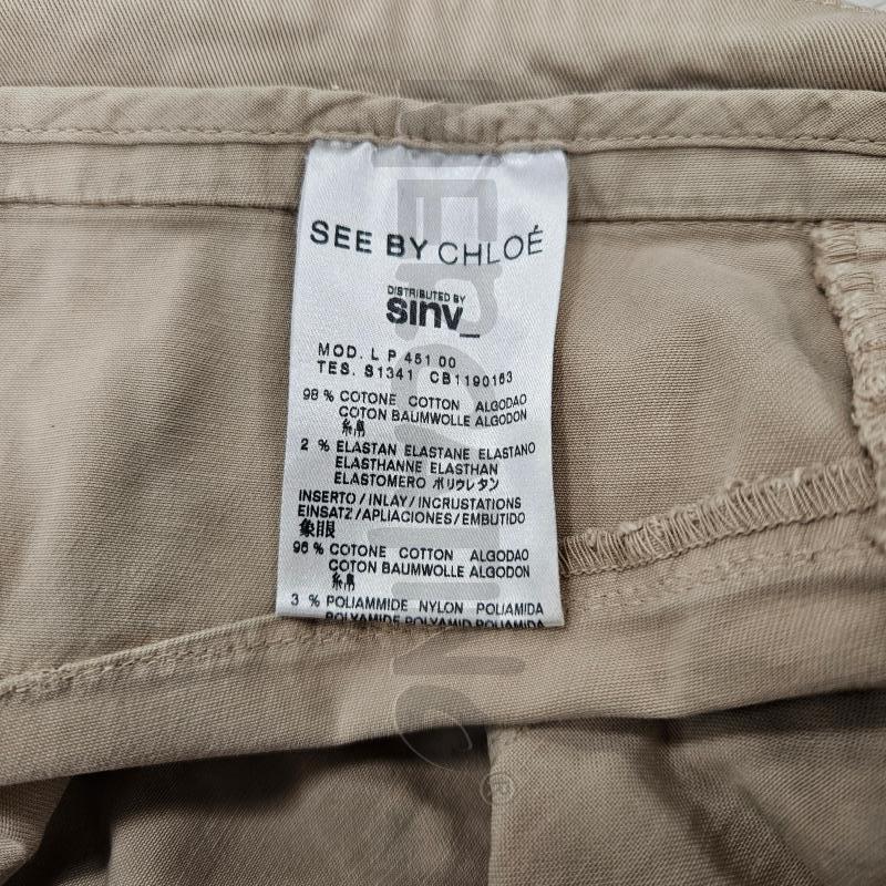 PANTALONE DONNA CLHOÈ BEIGE  | Mercatino dell'Usato Burolo 5