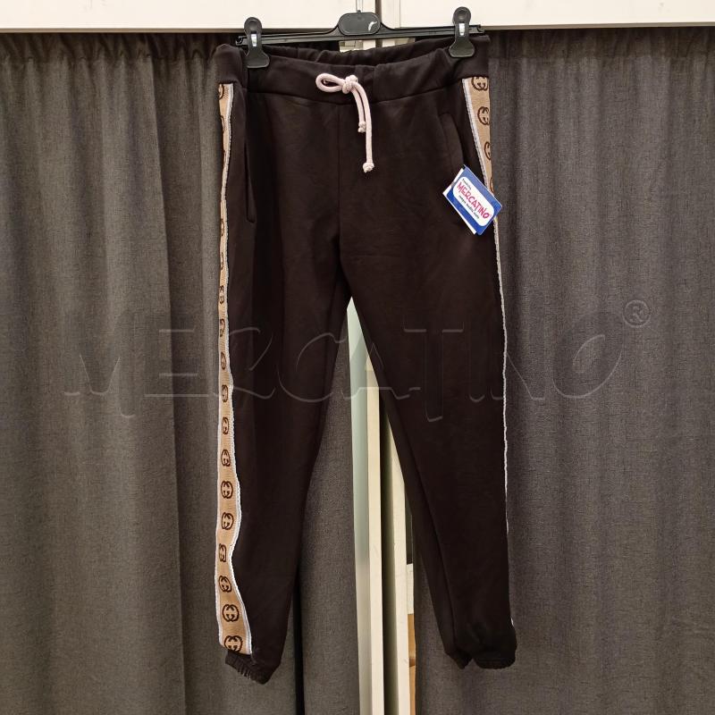 PANTALONE DONNA GUCCI MARRONE ELASTICIZZATA CON TASCA | Mercatino dell'Usato Burolo 1