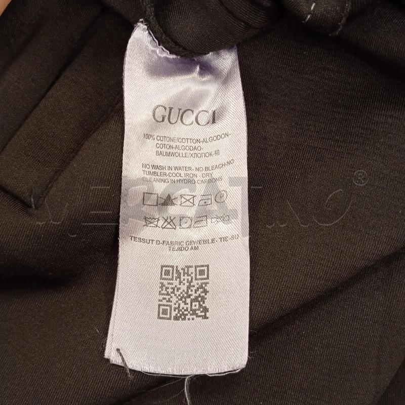 PANTALONE DONNA GUCCI MARRONE ELASTICIZZATA CON TASCA | Mercatino dell'Usato Burolo 4