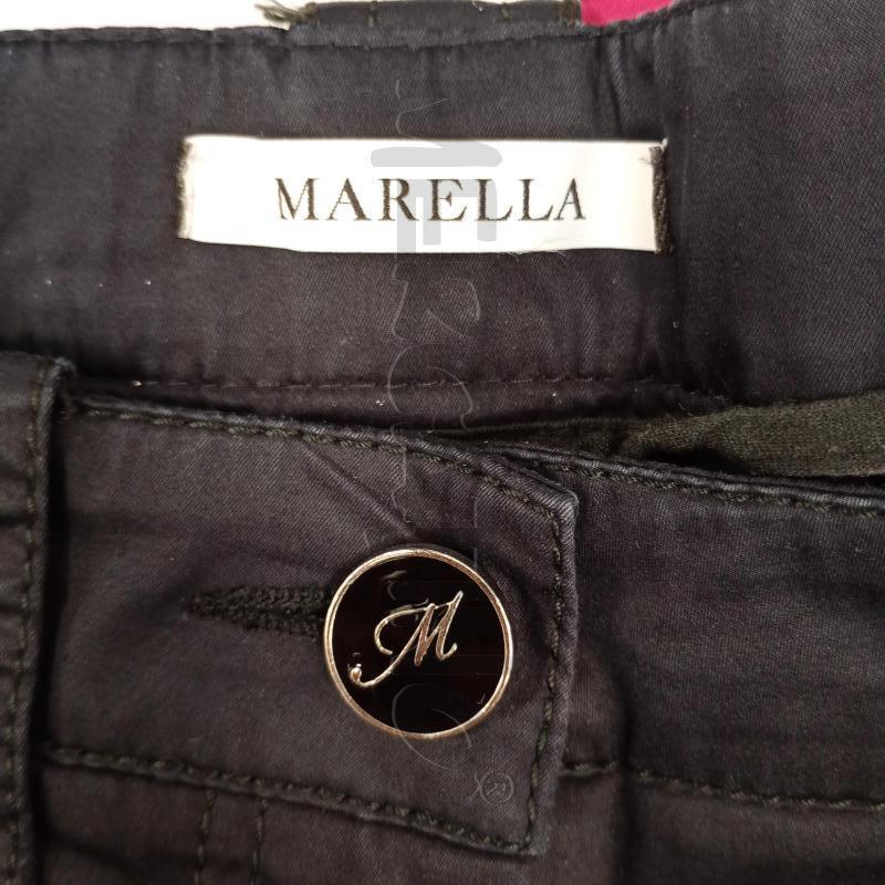 PANTALONE DONNA MARELLA BLU SCURO  | Mercatino dell'Usato Burolo 4