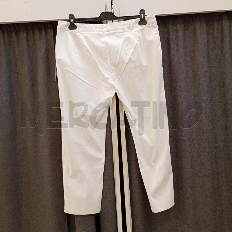PANTALONE DONNA MAXMARA BIANCO | Mercatino dell'Usato Burolo 2