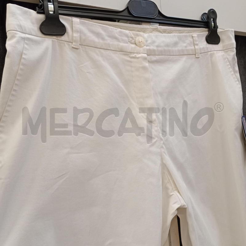 PANTALONE DONNA MAXMARA BIANCO | Mercatino dell'Usato Burolo 3